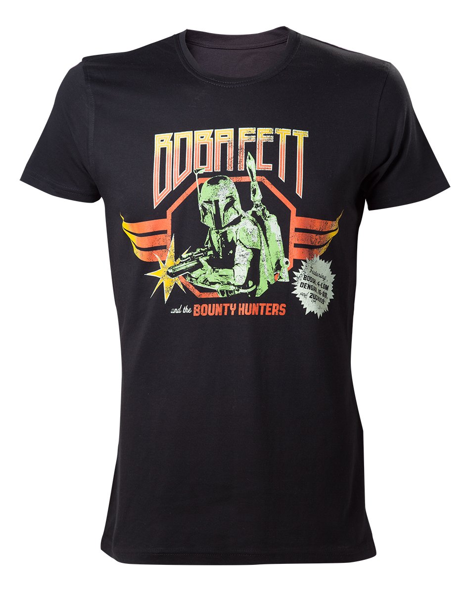 Star Wars - Retro Boba Fett T-Shirt - S - flash vidéo