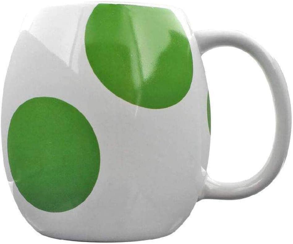Super Mario - Yoshi Egg Mug 500ml - flash vidéo