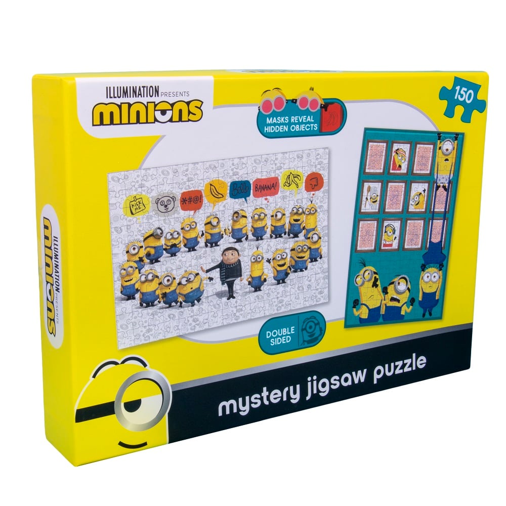 Minions - Puzzle mystère - flash vidéo