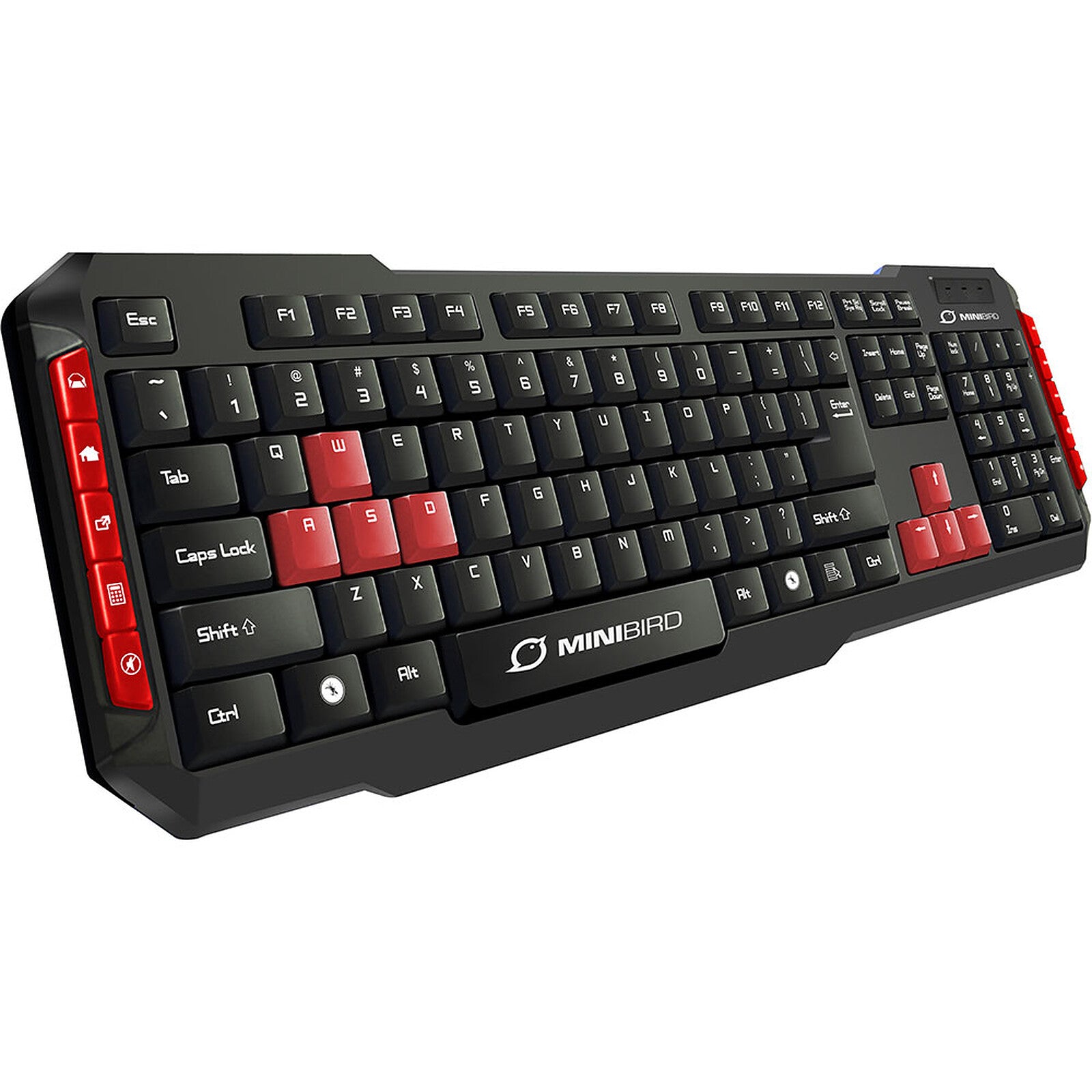 MiniBird Gonolek Wired Keyboard Azerty BE - flash vidéo