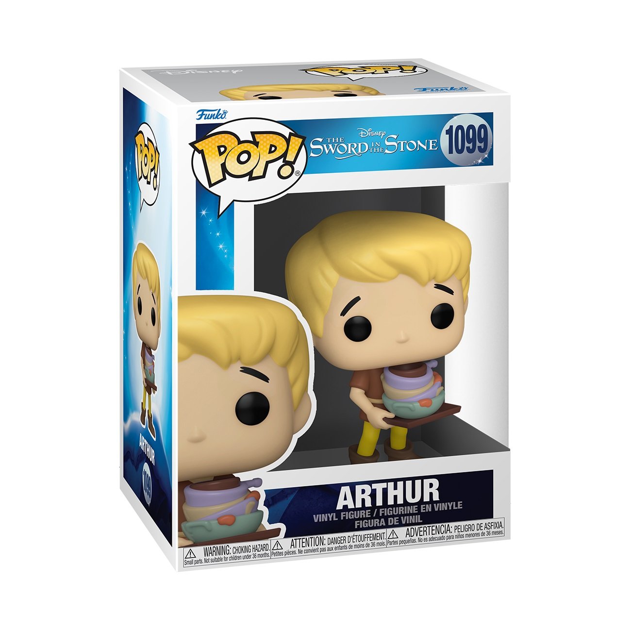 Funko Pop! Disney: The Sword in the Stone - Arthur ENG Merchandising - flash vidéo