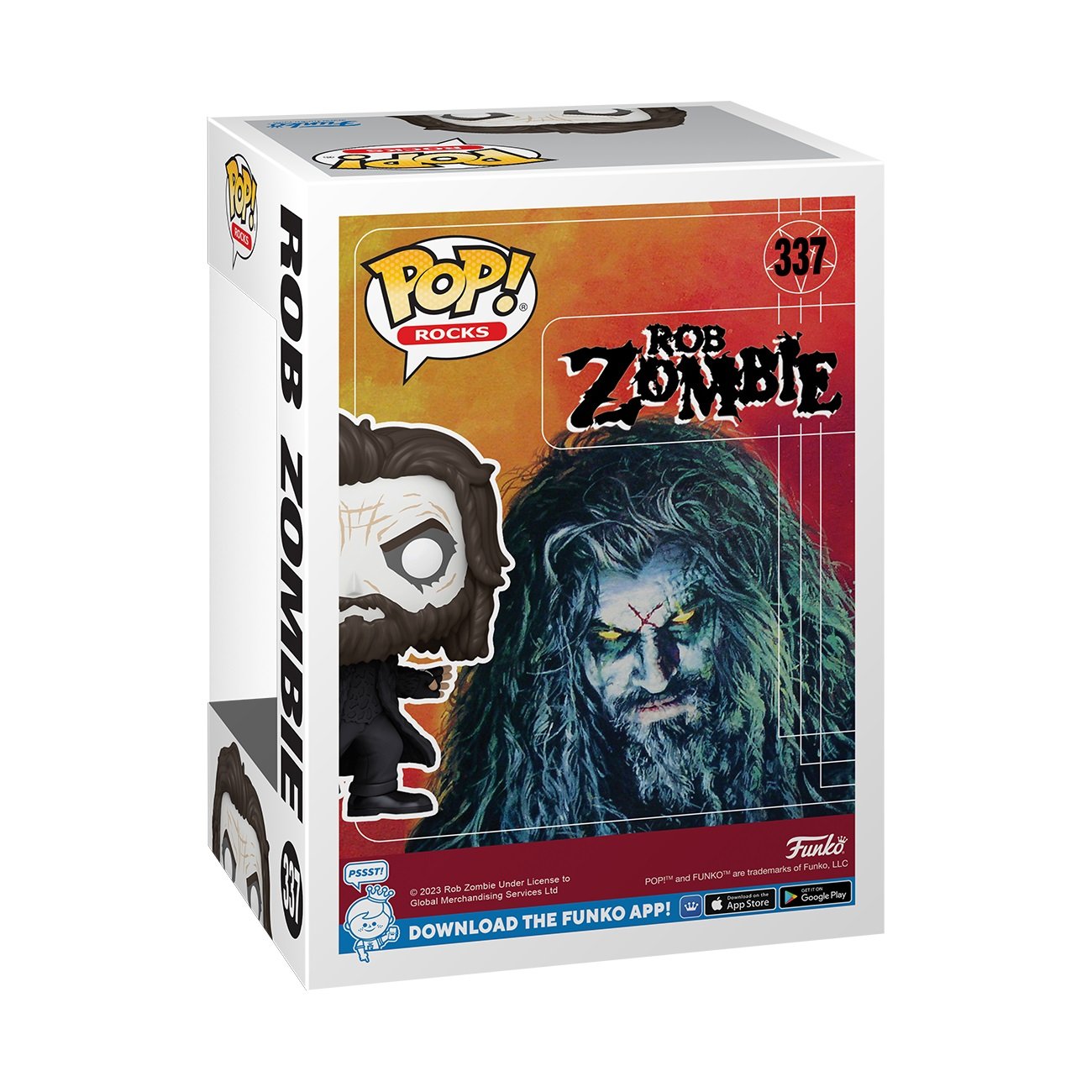 Funko Pop! Rocks: Rob Zombie (Dragula) - flash vidéo