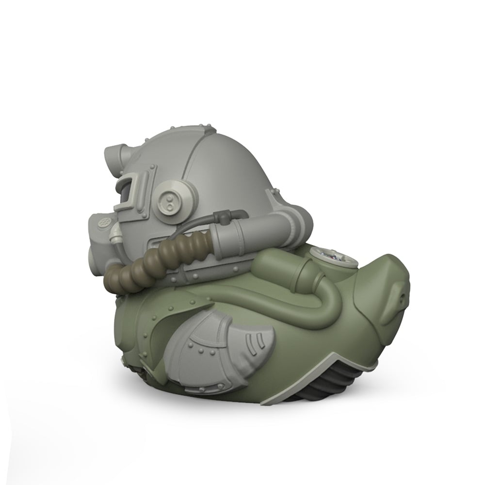 Numskull - Mini TUBBZ Canard de bain - Fallout - T-51 (Édition baignoire) - 8cm - flash vidéo