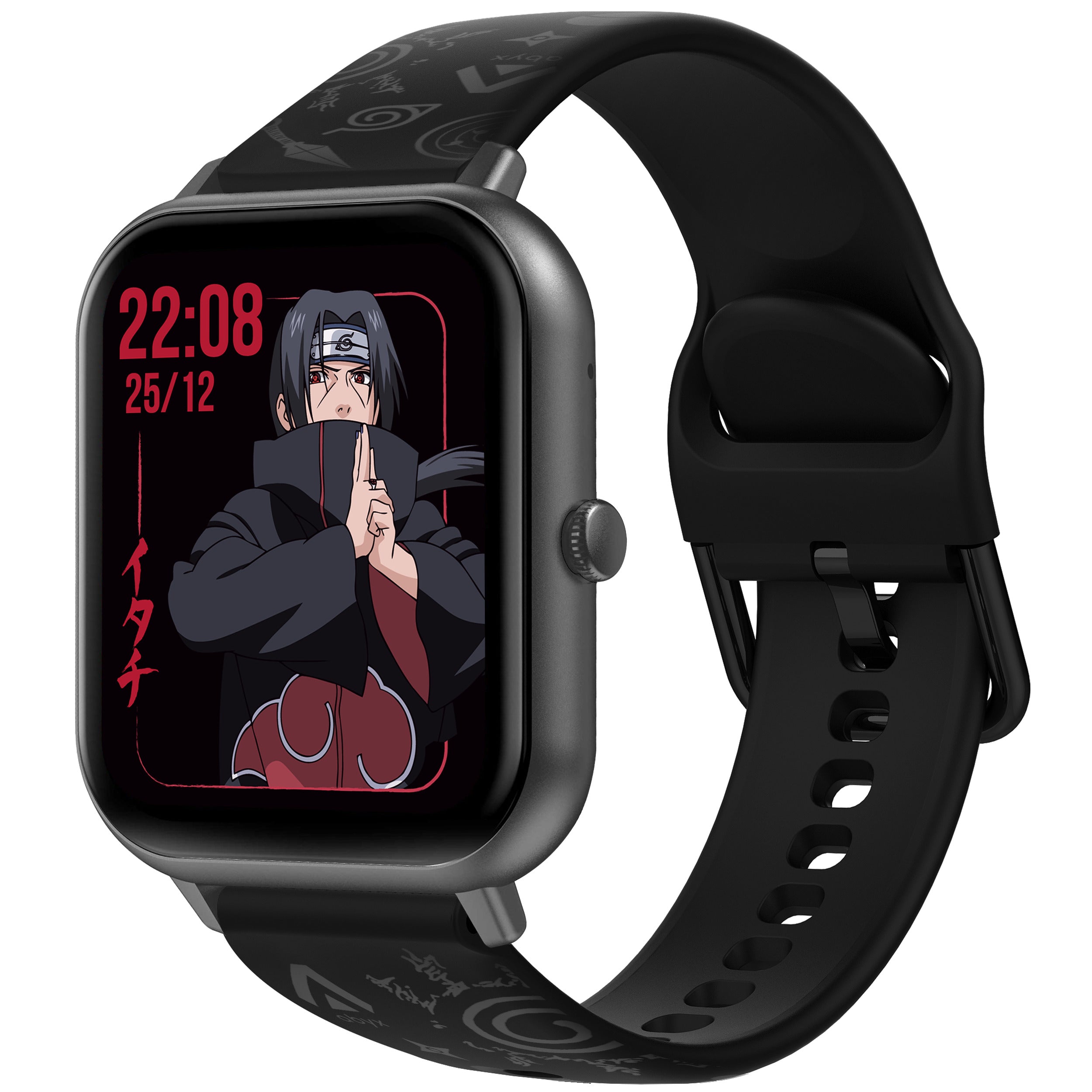 Abyx Fit - Touch 3 - Montre connectée Naruto Shippuden - Itachi Uchiwa - flash vidéo