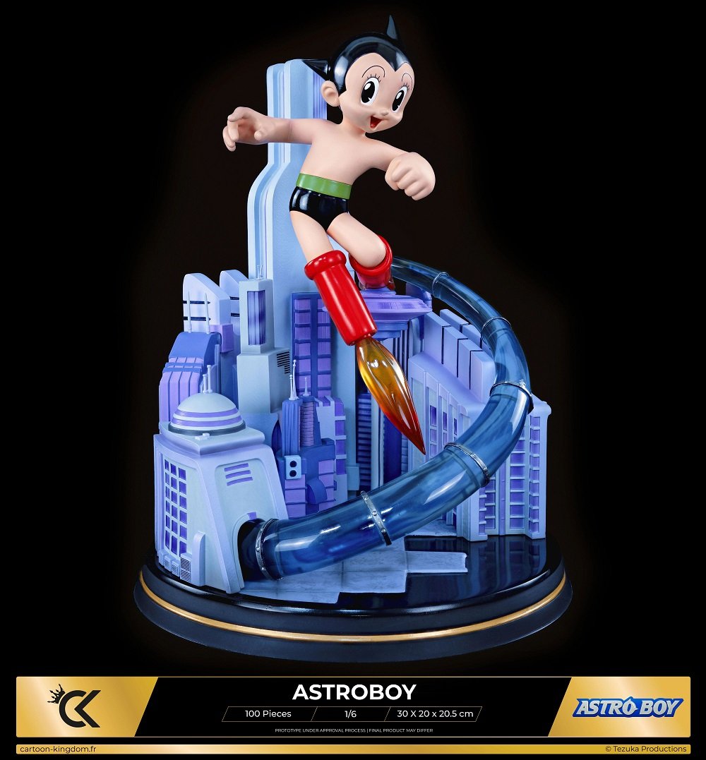 Cartoon Kingdom - 1:6 Statues - Astro Boy "Day Version" Statue 30cm - flash vidéo