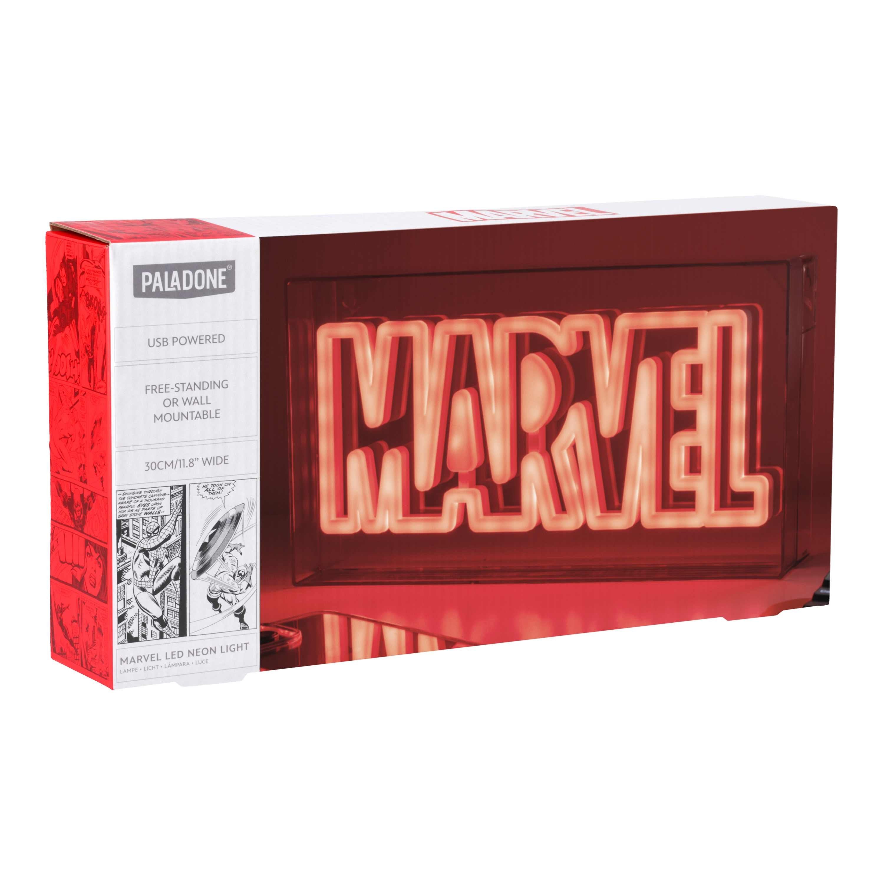 Marvel - Lampe Logo Marvel Neon LED - flash vidéo