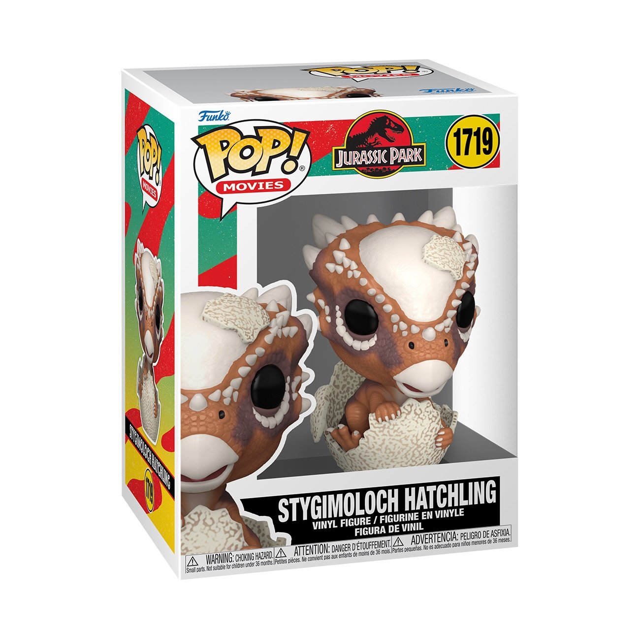 Funko Pop! Movies: Jurassic Park Hatchling - Stygimoloch - flash vidéo