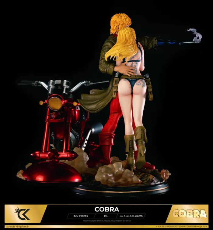 Cartoon Kingdom - 1:6 Statues - Cobra The Space Pirate - Cobra "Hot Planet Version" Statue 35cm - flash vidéo