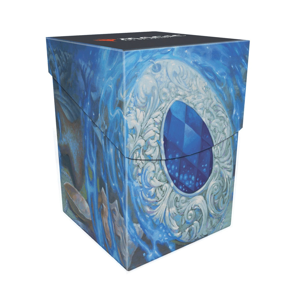 Ultra Pro - Magic: The Gathering - Modern Horizons 3 - 100+ Deck Box Médaillon de saphir - flash vidéo