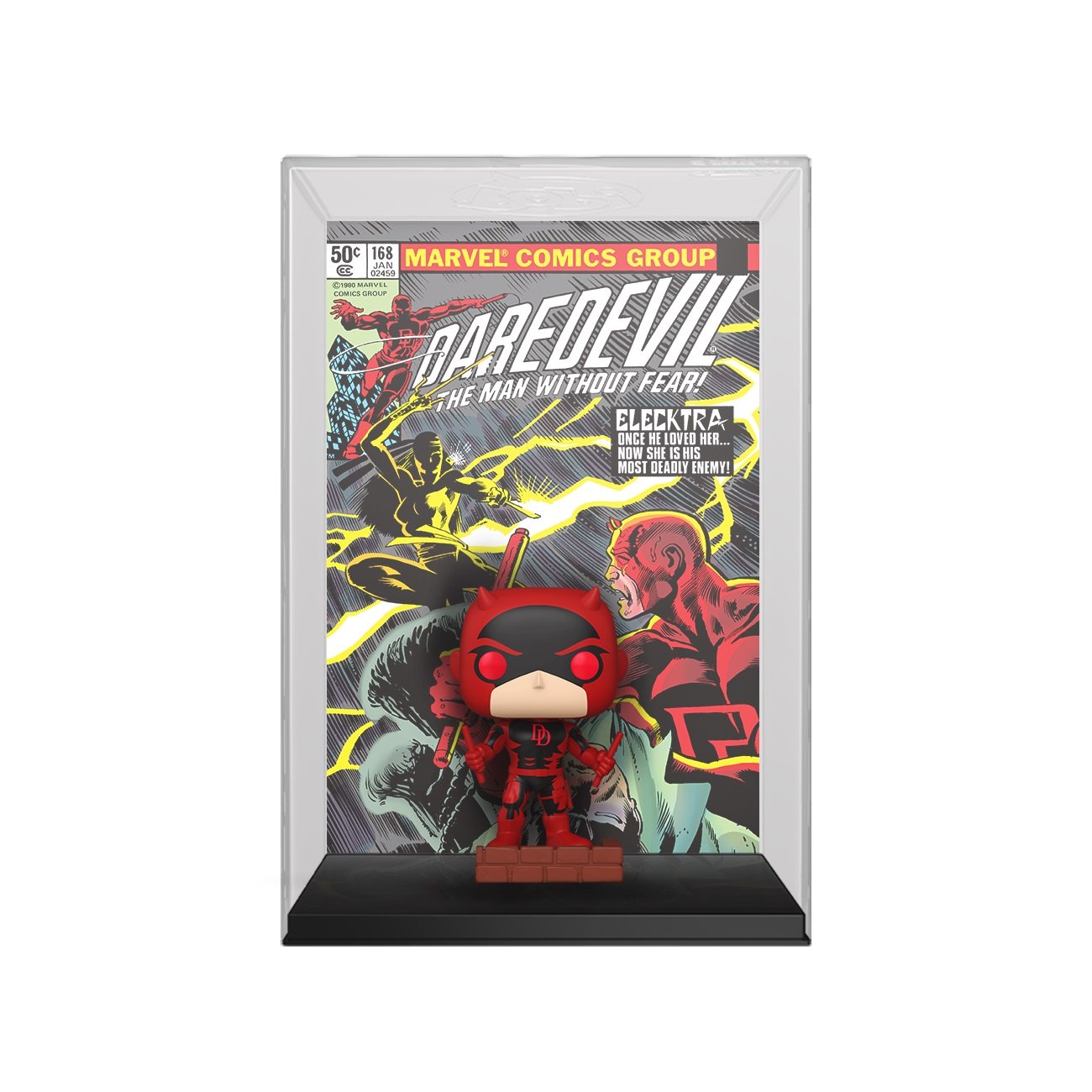 Funko Pop! Comic Cover: Marvel - Daredevil #168 - flash vidéo