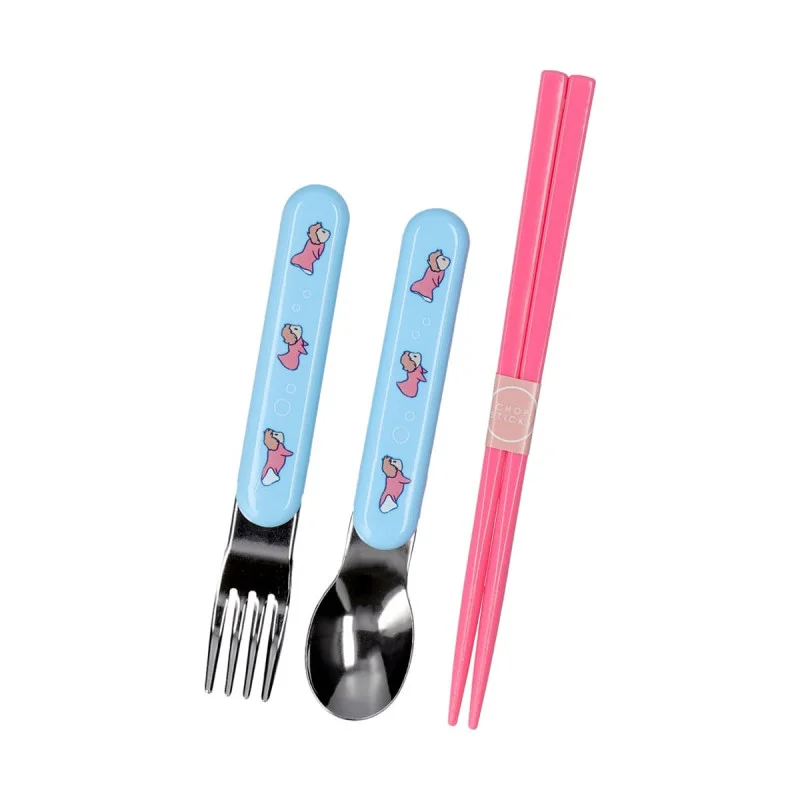Ghibli - Ponyo sur la falaise - Set Baguettes Cuillère Fourchette Ponyo dans la mer - flash vidéo