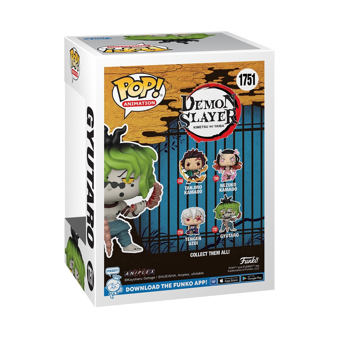 Funko Pop! Animation: Demon Slayer - Gyutaro - flash vidéo