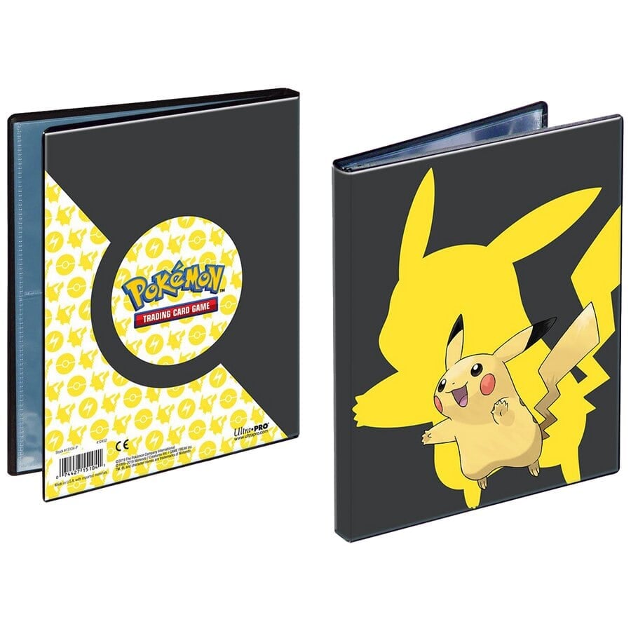 Ultra Pro - Pokémon JCC - Portfolio 4 Pochettes A5 - Pikachu - flash vidéo
