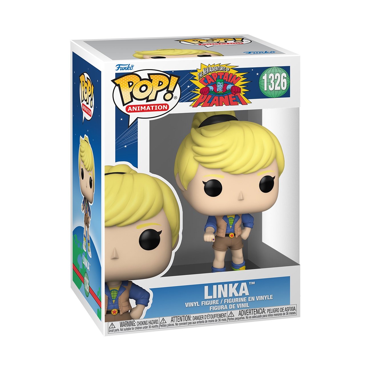 Funko Pop! Animation: Captain Planet - Linka - flash vidéo