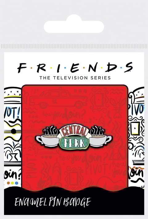 Friends - Pin's émaillé Central Perk - flash vidéo