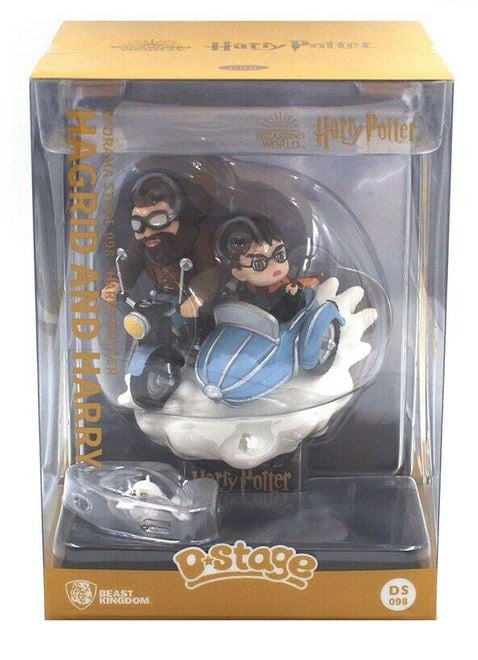 Warner Bros - Diorama-098 - Harry Potter - Hagrid et Harry - flash vidéo