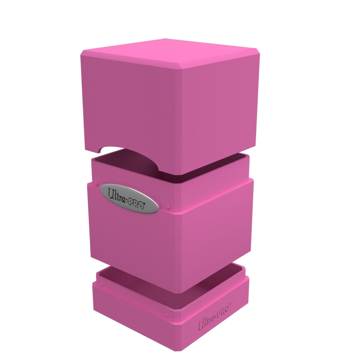 Ultra Pro - Deck Box Tour en Satin - Rose Vif - flash vidéo