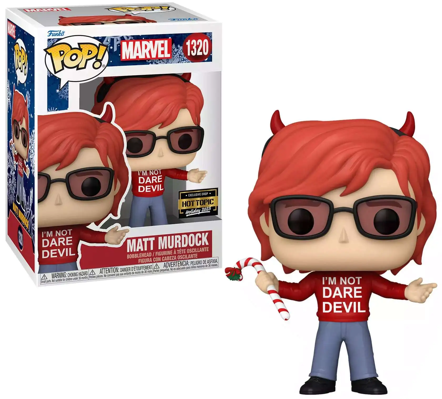 Funko Pop! Marvel: "I'm Not" Daredevil - Smartoys Exclusive - CONFIDENTIAL - flash vidéo