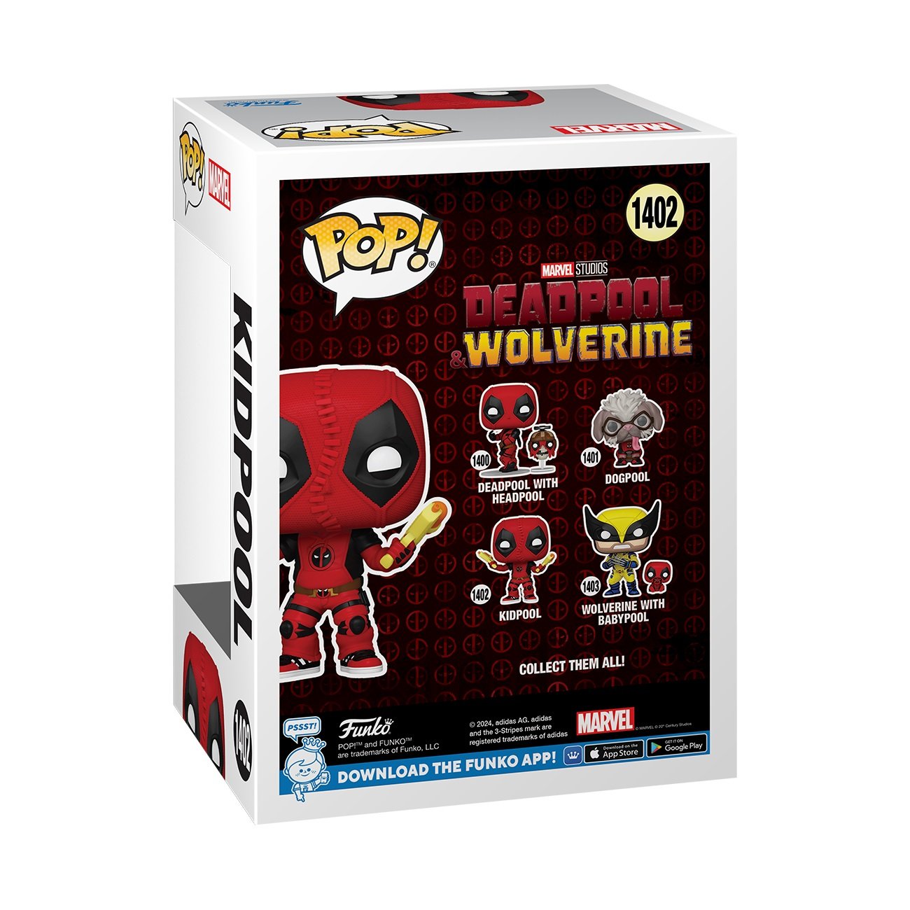 Funko Pop! Marvel: Deadpool 3 - Kidpool - flash vidéo