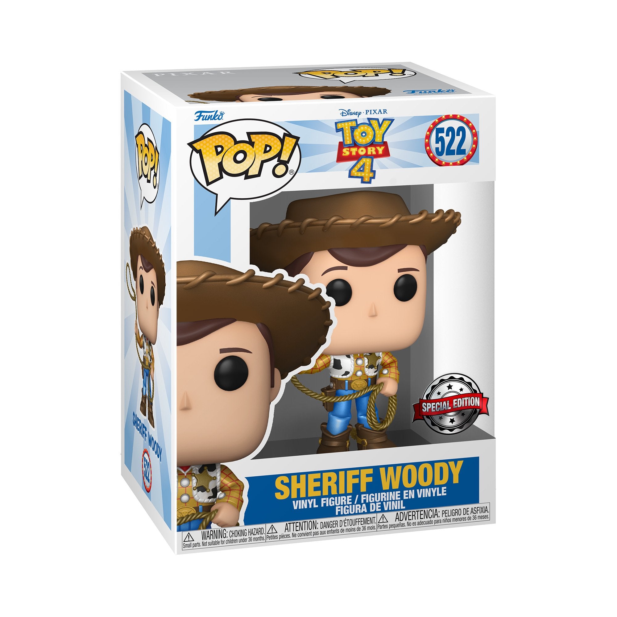Funko Pop! & Tee - Disney Toy Story Woody Medium ENG Merchandising - flash vidéo