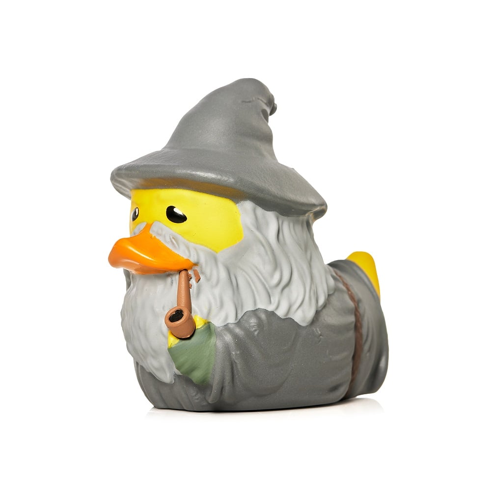 Numskull - Mini TUBBZ Canard de bain - Le Seigneur des anneaux - Gandalf le Gris (Édition baignoire) - 8cm - flash vidéo