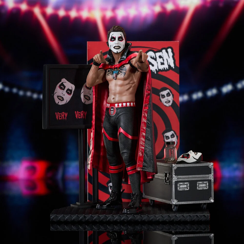 Diamond Select Toys - AEW Gallery - Danhausen Statue 25cm - flash vidéo