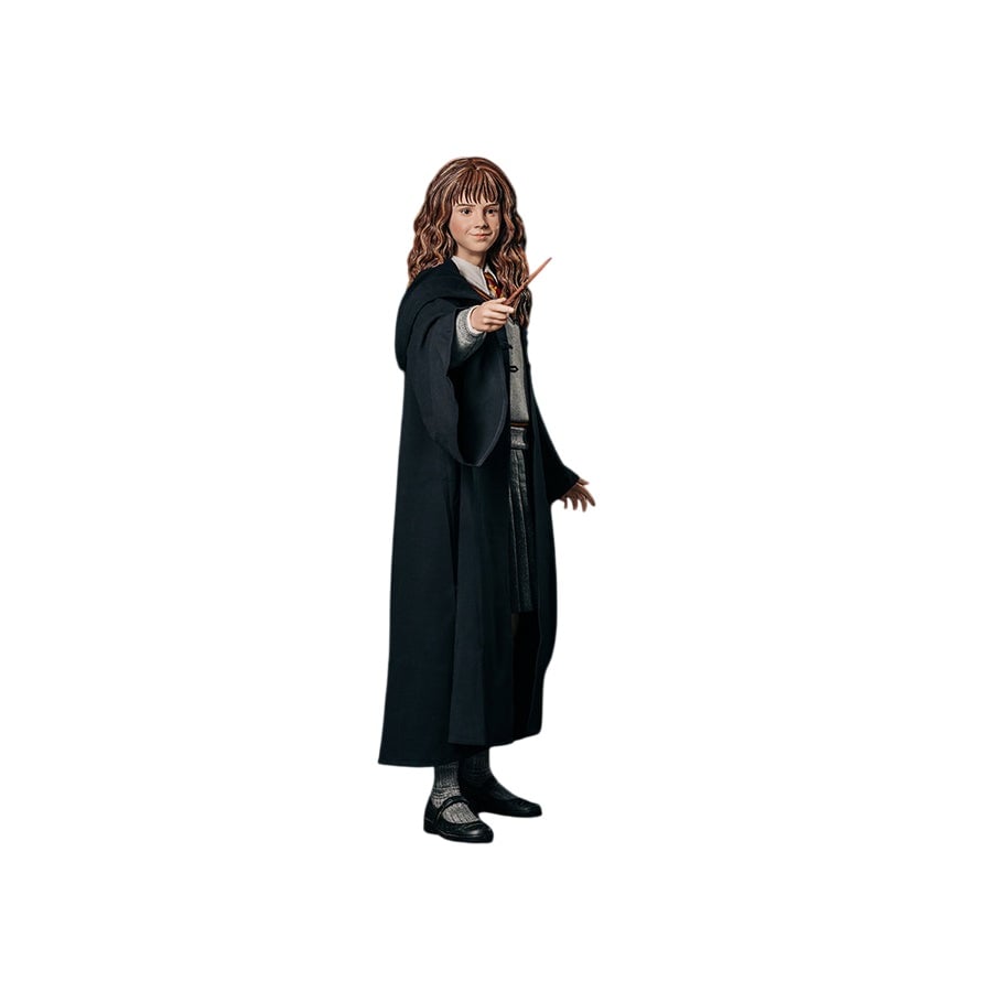 Harry Potter et la Chambre des secrets - Statue taille réelle Hermione Granger (Cape et Base incluse) - flash vidéo