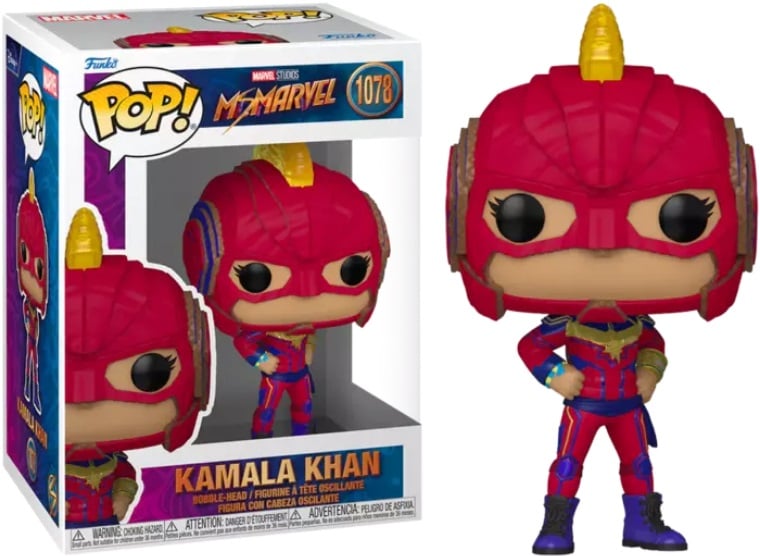 Funko Pop! Marvel: Ms. Marvel - Kamala Khan ENG Merchandising - flash vidéo
