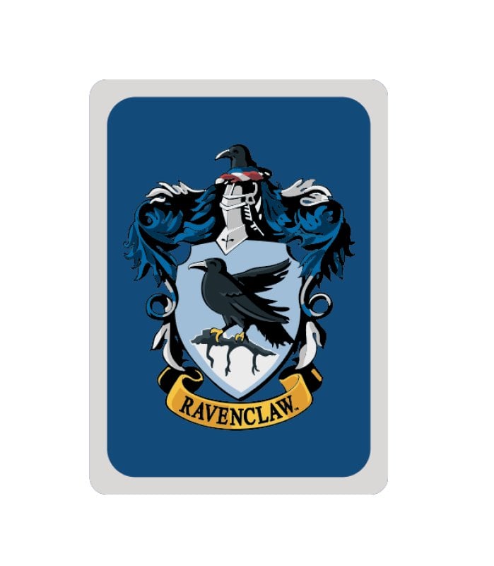 Harry Potter - Aimant métallique Blason de Serdaigle - flash vidéo