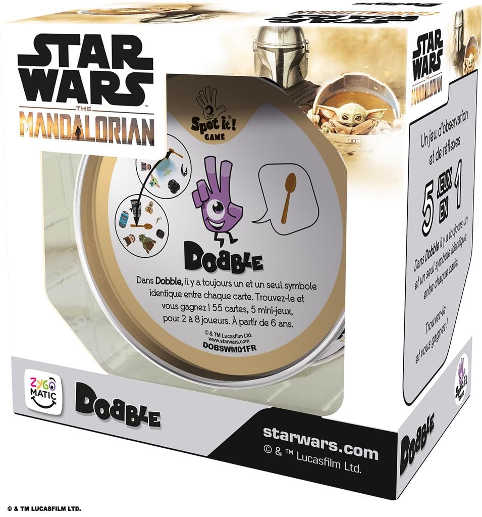 Dobble Star Wars: The Mandalorian - flash vidéo