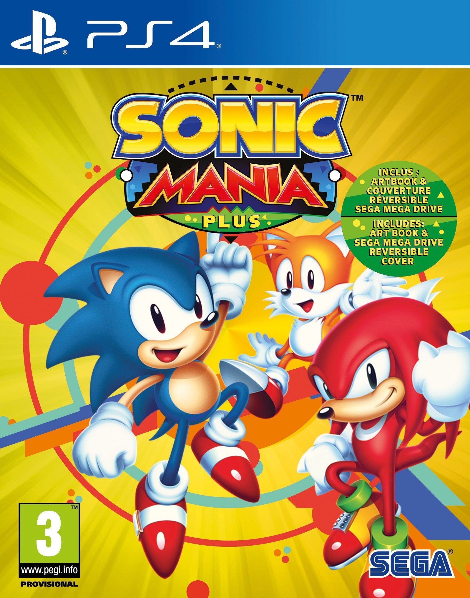 Sonic Mania Plus - flash vidéo