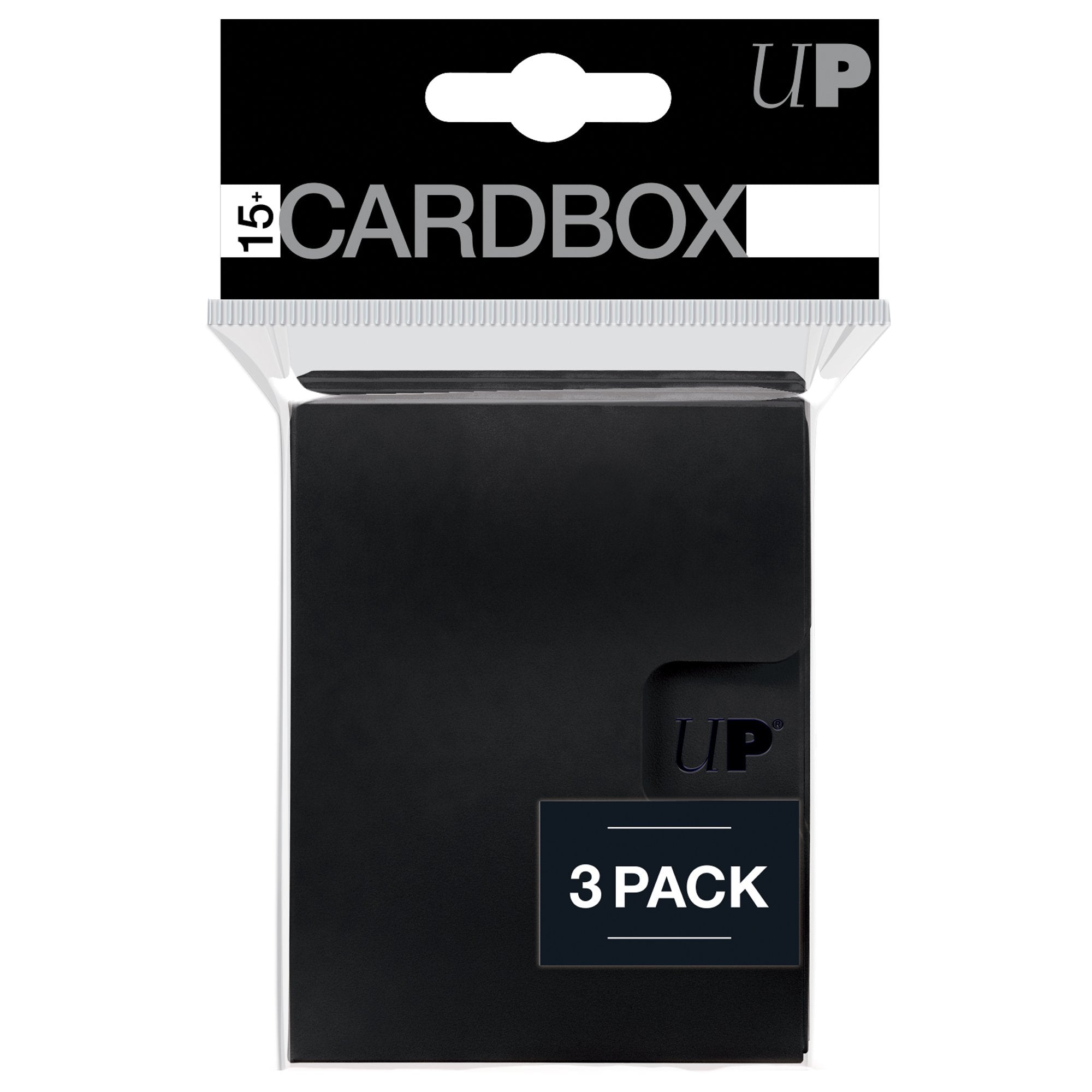 Ultra Pro - PRO 15+ Card Box 3-pack : Noir - flash vidéo