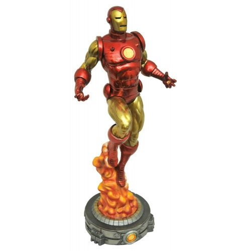 Diamond Select Toys - Marvel Gallery Comic Classic - Iron Man Statue 28cm - flash vidéo