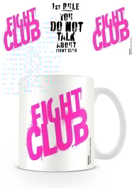 Fight Club - Spray Coffee Mug 315ml - flash vidéo