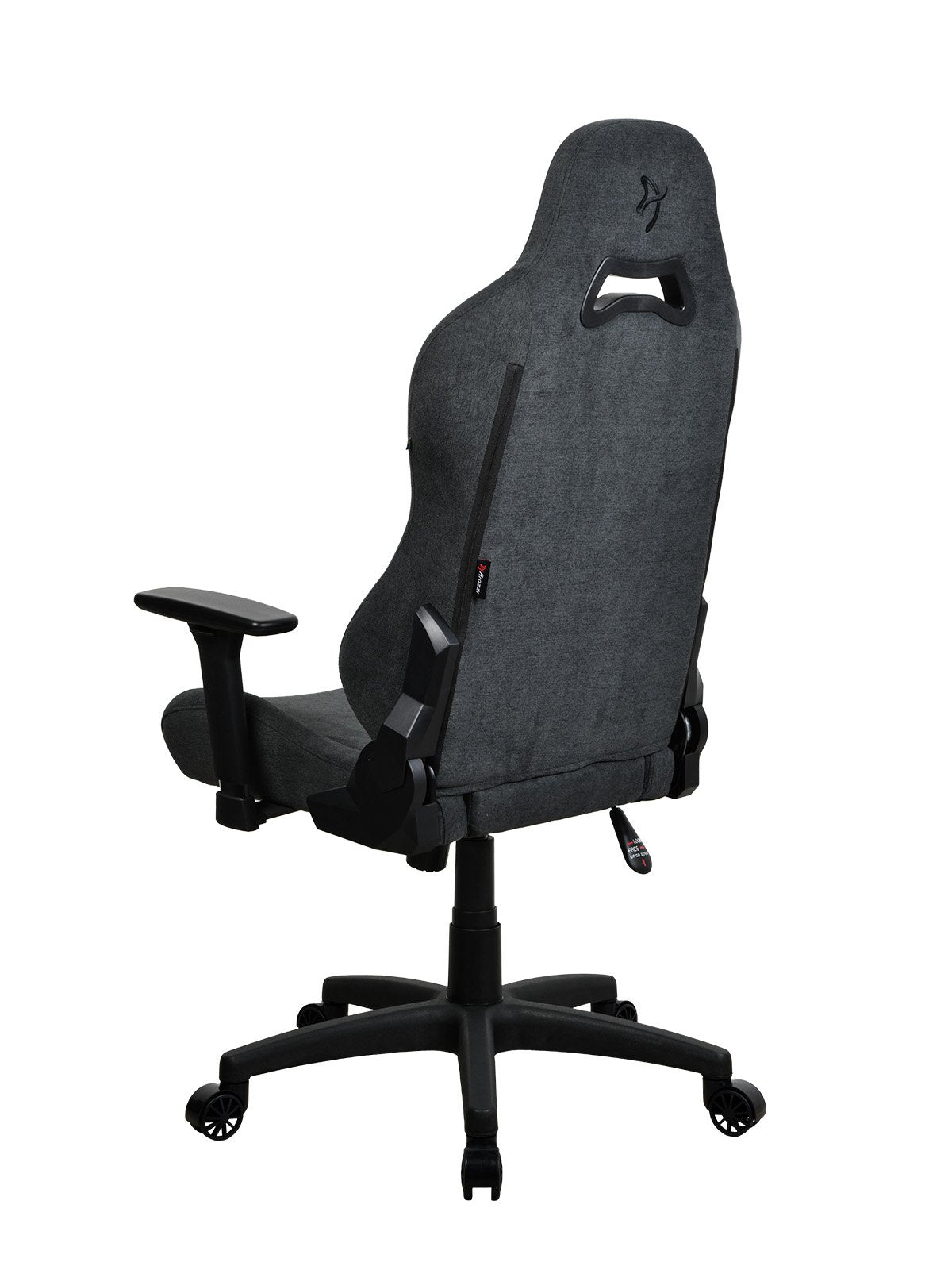 Arozzi Torretta - Chaise Gaming en tissu souple - Gris Sombre V2 - flash vidéo