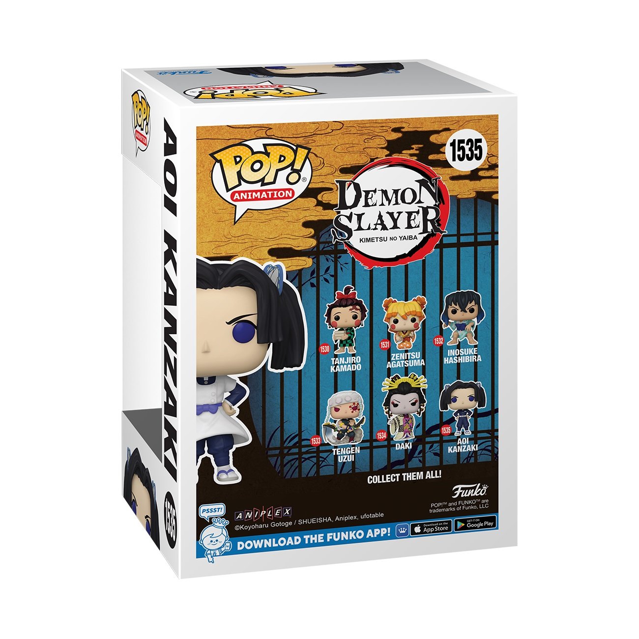 Funko Pop! Animation: Demon Slayer - Aoi Kanzaki (Chance of Special Chase Edition) - flash vidéo