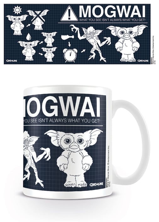 Gremlins - Règles de Mogwai Coffee Mug 315ml - flash vidéo
