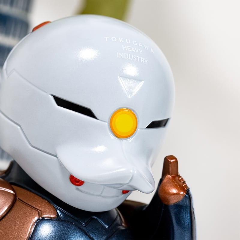 TUBBZ Canard de bain à collectionner - Metal Gear Solid - Gray Fox (Édition standard) - flash vidéo