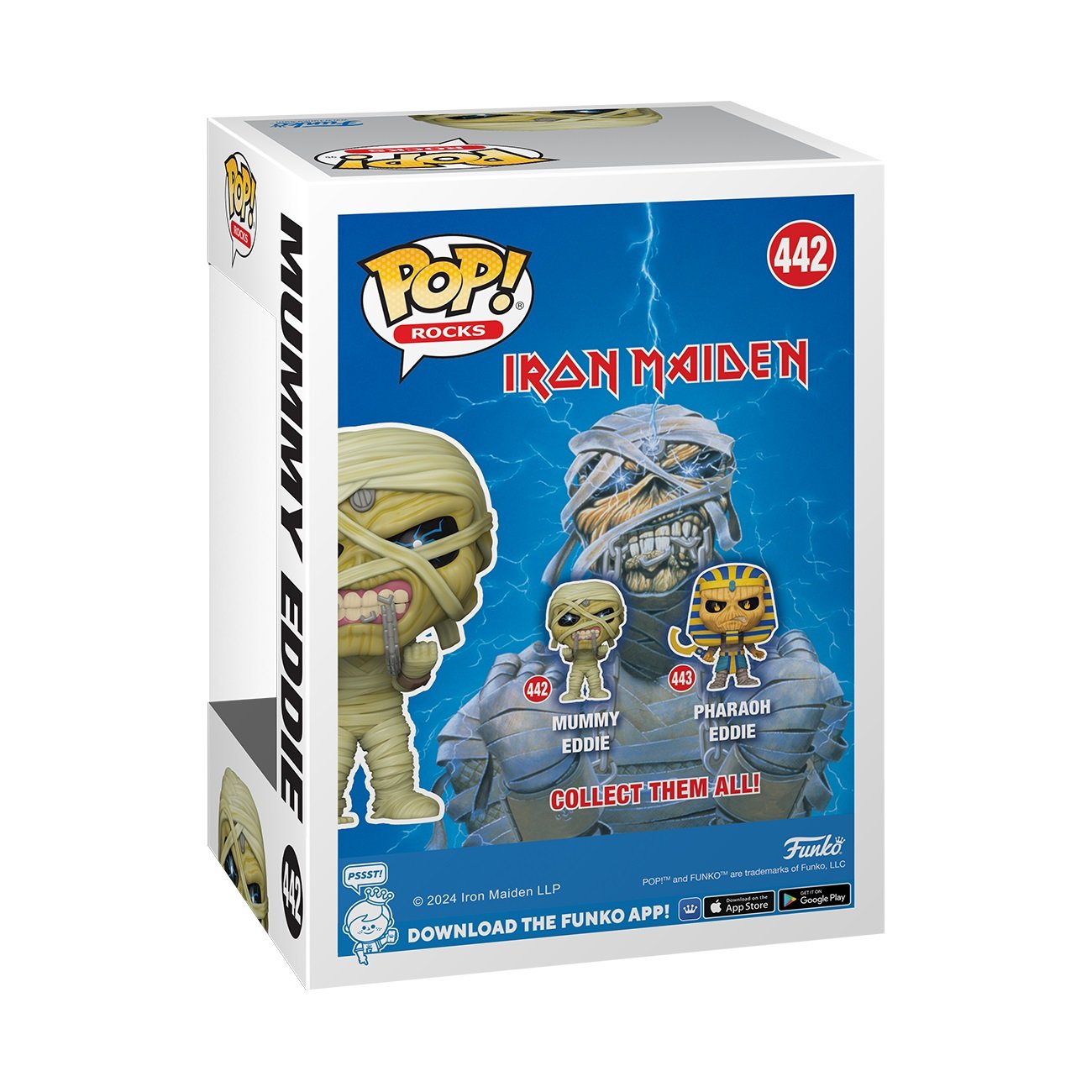 Funko Pop! Rocks: Iron Maiden - Powerslave Eddie (Mummy) - flash vidéo