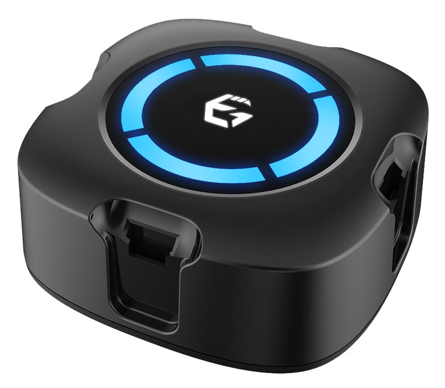 EgoGear - Socle de charge premium SCH25 noir pour manettes Joy-Con de la Switch et Switch OLED - flash vidéo