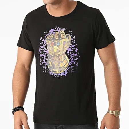 Marvel - Infinite Gauntlet Black Man T-Shirt L - flash vidéo