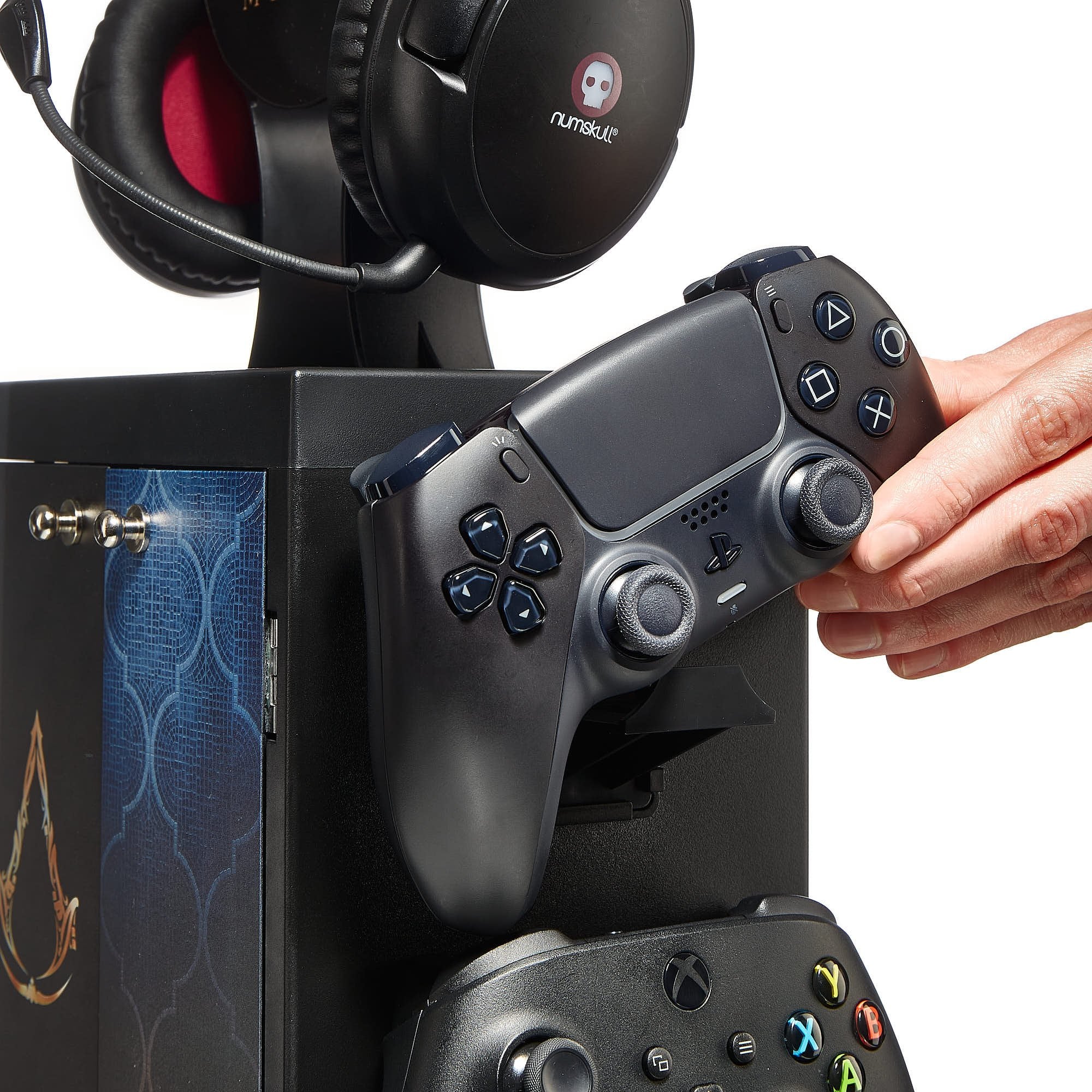 Numskull - Meuble de rangement inspiré d'Assassin's Creed pour gamer - flash vidéo