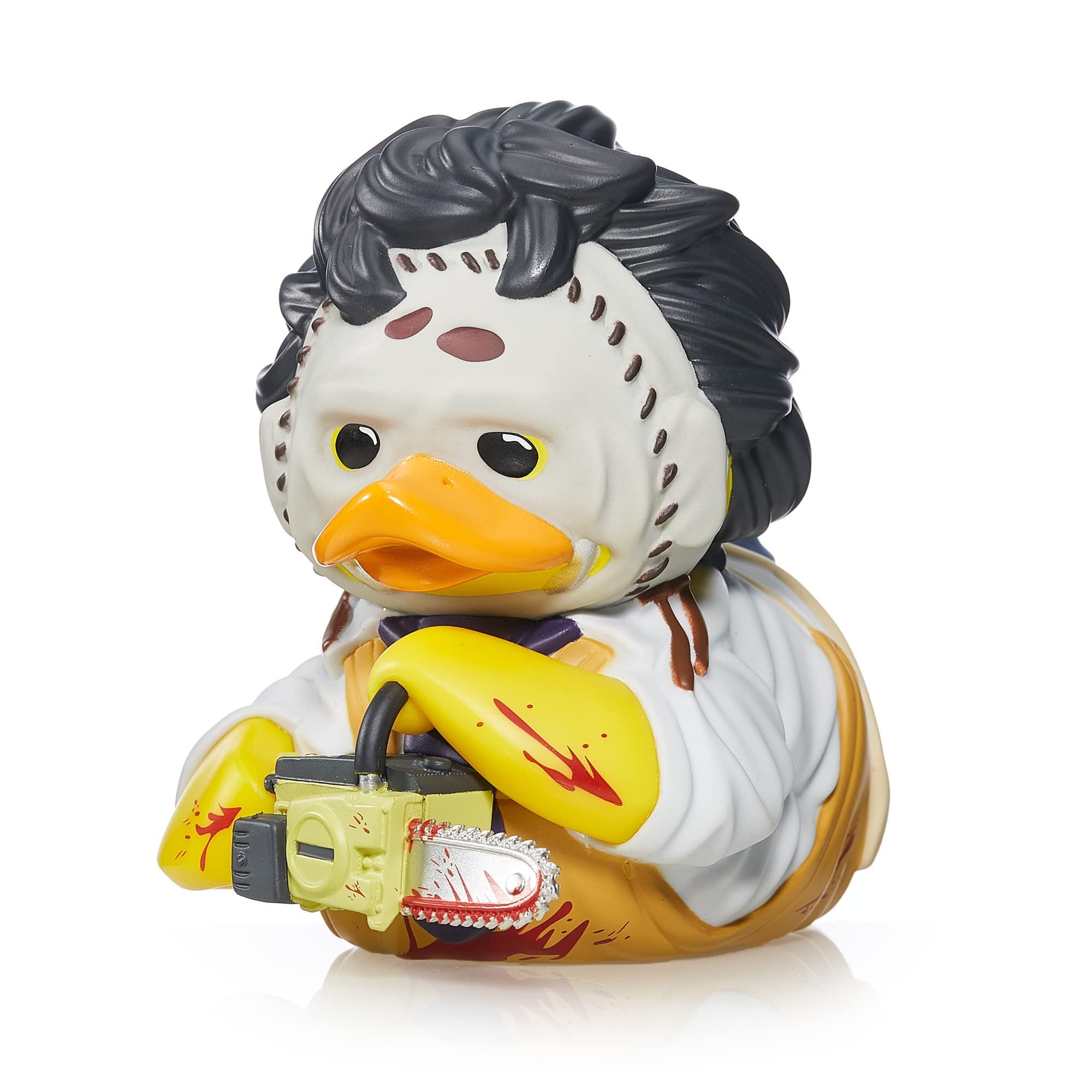 Numskull - Best of TUBBZ Boîte Canard de bain - Horror - Leatherface - 9cm - flash vidéo