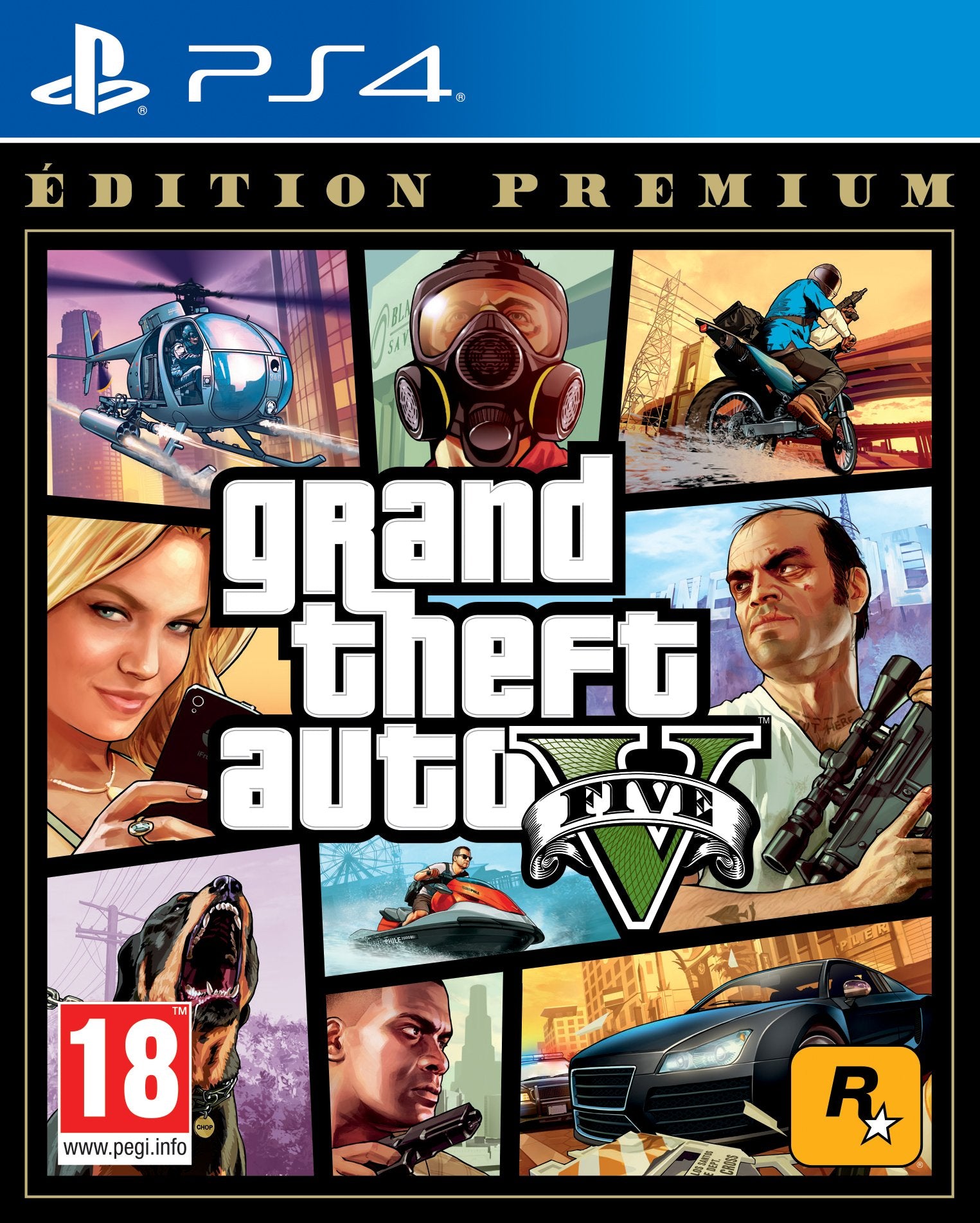 GTA 5 (Grand Theft Auto V) Premium Edition - flash vidéo