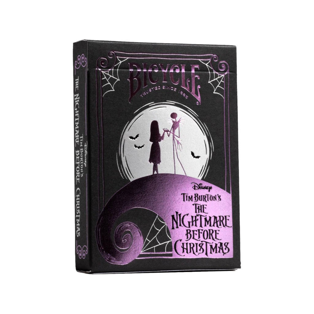 Bicycle - Carte de jeu Standard 56 pièce(s) Disney The Nightmare Before Christmas - flash vidéo