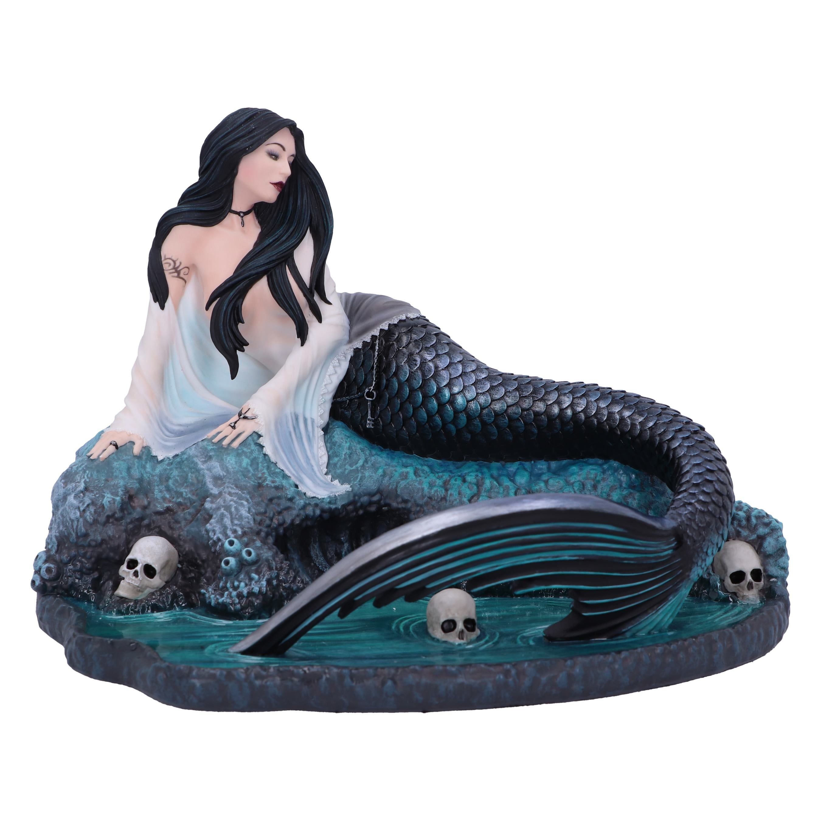 Sirens Lament - Figurine d'enchantresse sirène 22cm - flash vidéo