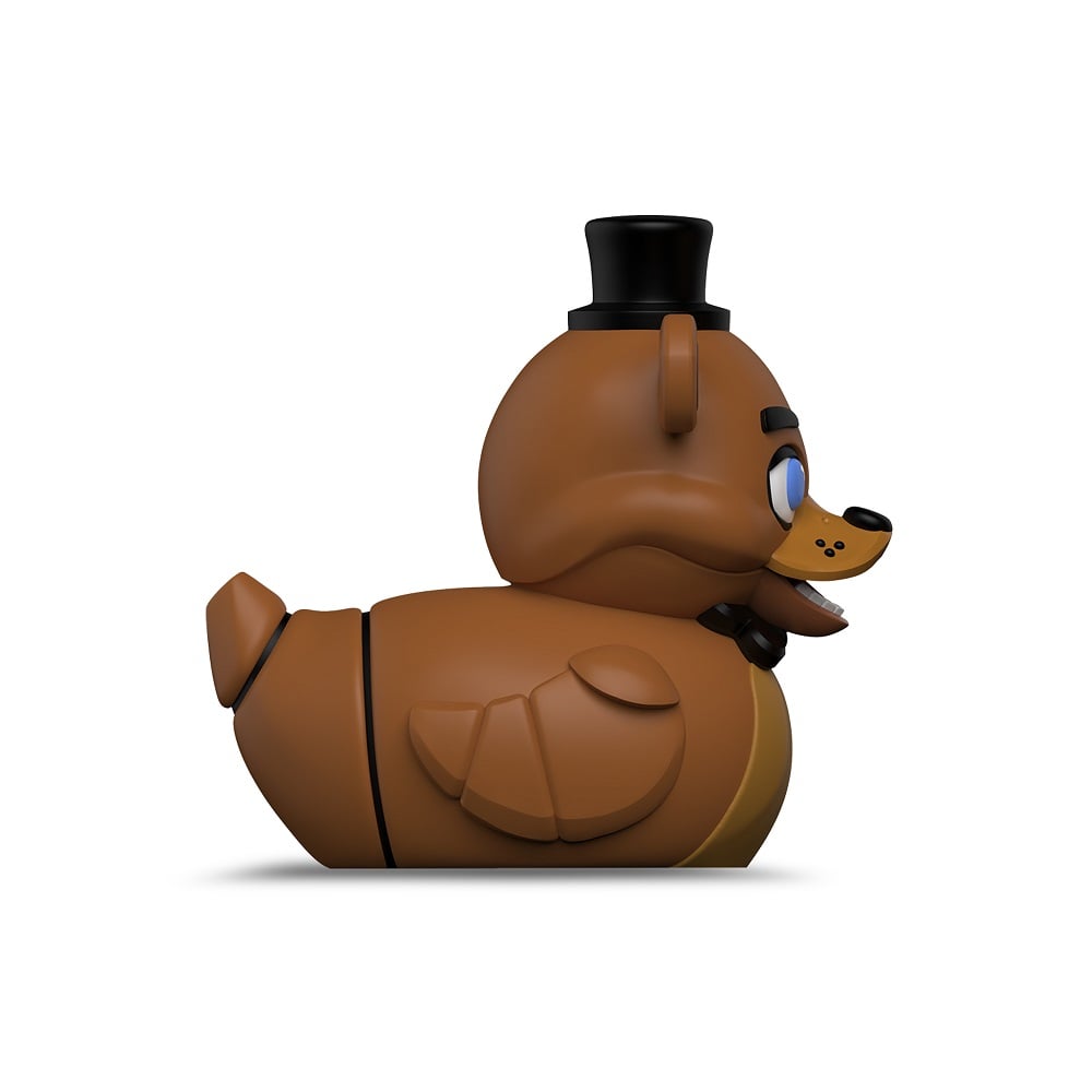 Numskull - Mini TUBBZ Canard de bain - Five Nights at Freddy's - Freddy (Édition baignoire) - 8cm - flash vidéo