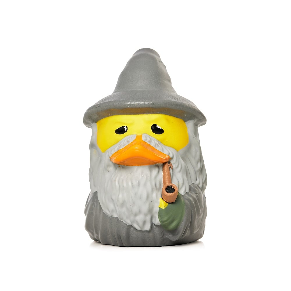 Numskull - Mini TUBBZ Canard de bain - Le Seigneur des anneaux - Gandalf le Gris (Édition baignoire) - 8cm - flash vidéo