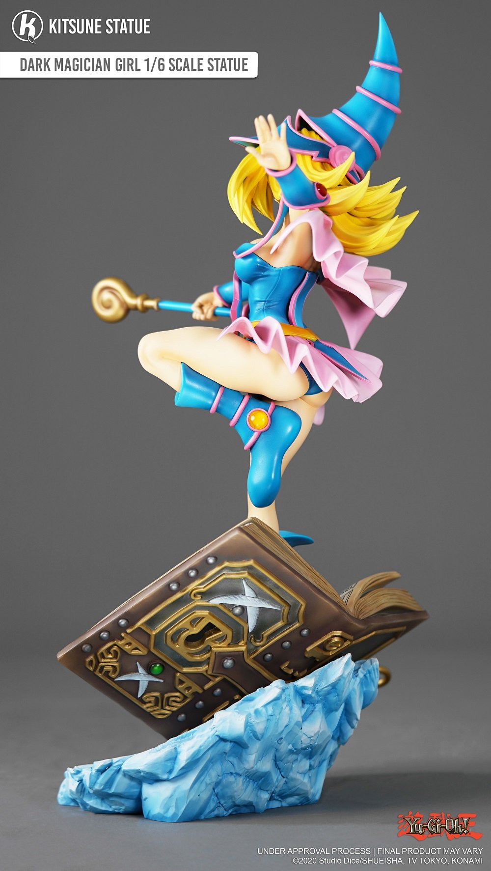 Legend Figure - Yu-Gi-Oh! - La Magicienne des Ténèbres 1/6 Statue 40cm - flash vidéo