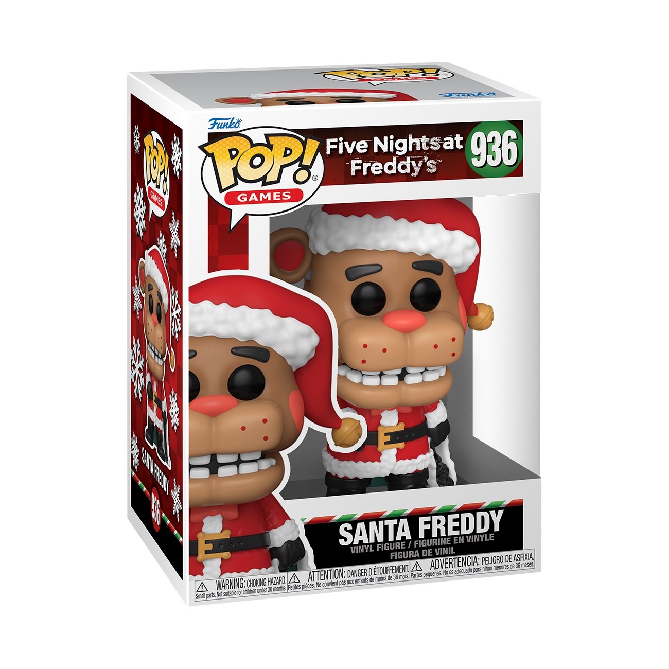 Funko Pop! Games: Five Nights at Freddy's - Santa Freddy - flash vidéo
